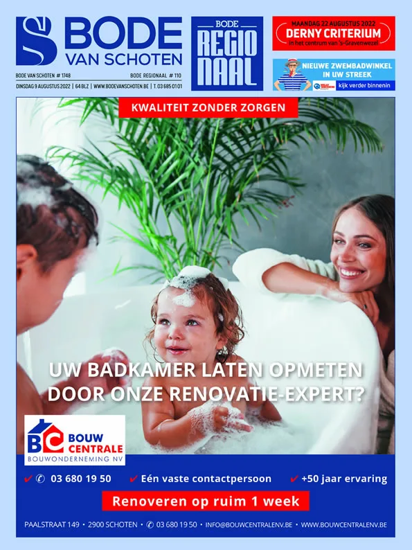 Voorpagina Bode van Schoten editie 1748 van 9 augustus 2022